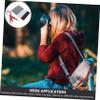 FELTECHELECTR Balance Card Grey Black White Photography Card for Accurate Color Calibration Portable Design Neck Strap Essential Tool for view 3