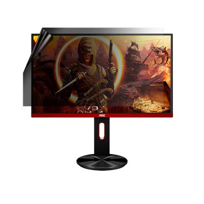 celicious Privacy Lite 2-Way Anti-Glare Anti-Spy Filter Screen Protector Film Compatible with AOC Monitor 25 G2590PX