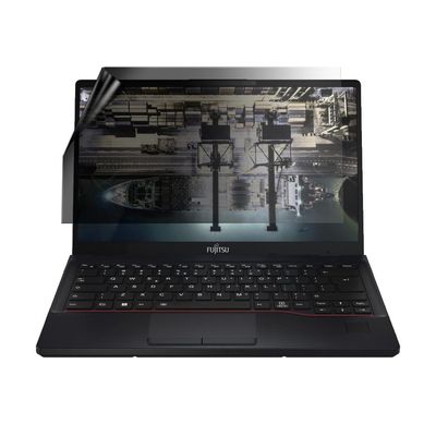 celicious Privacy Lite 2-Way Anti-Glare Anti-Spy Filter Screen Protector Film Compatible with Fujitsu Lifebook E5412A (Touch)