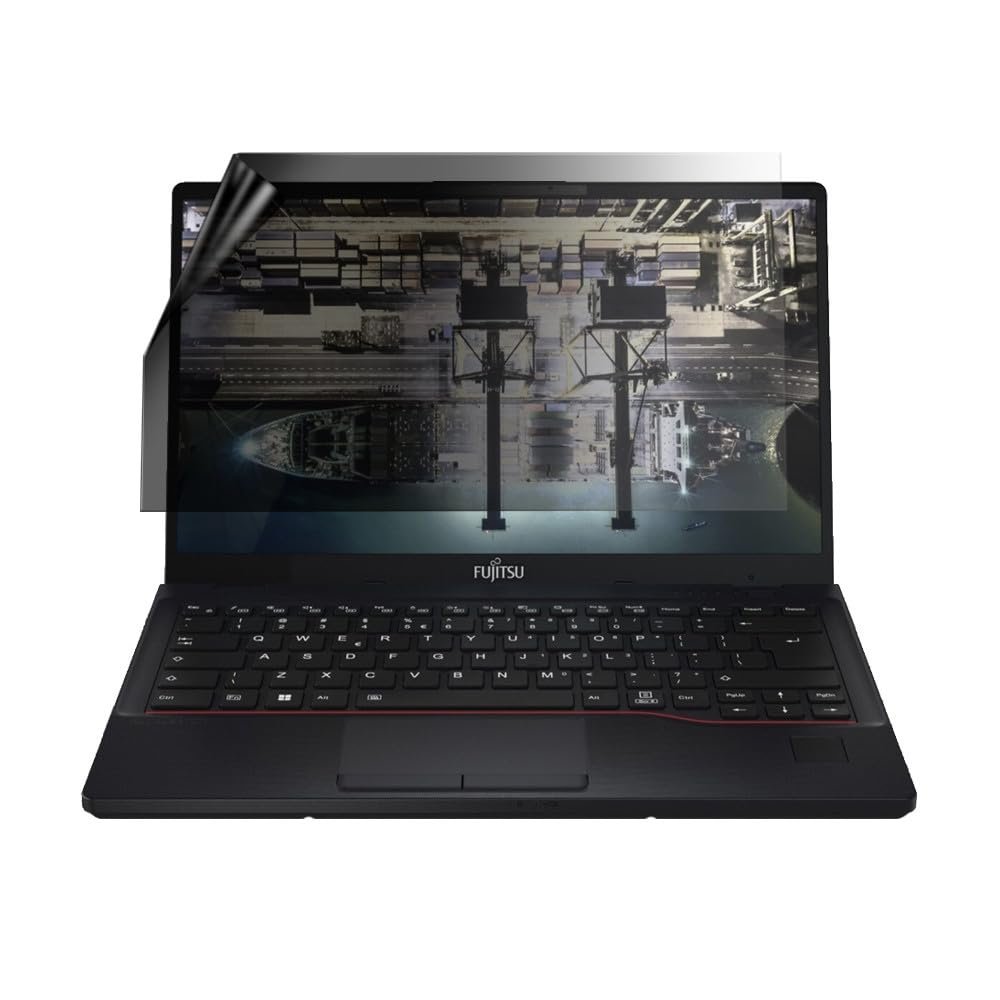celicious Privacy Lite 2-Way Anti-Glare Anti-Spy Filter Screen Protector Film Compatible with Fujitsu Lifebook E5412A (Touch)