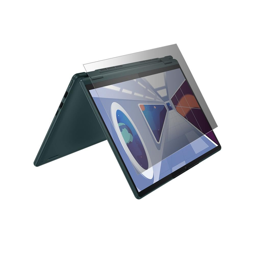 celicious Privacy 2-Way Anti-Spy Filter Screen Protector Film Compatible with Lenovo Yoga 6 13ABR8 (2-in-1)