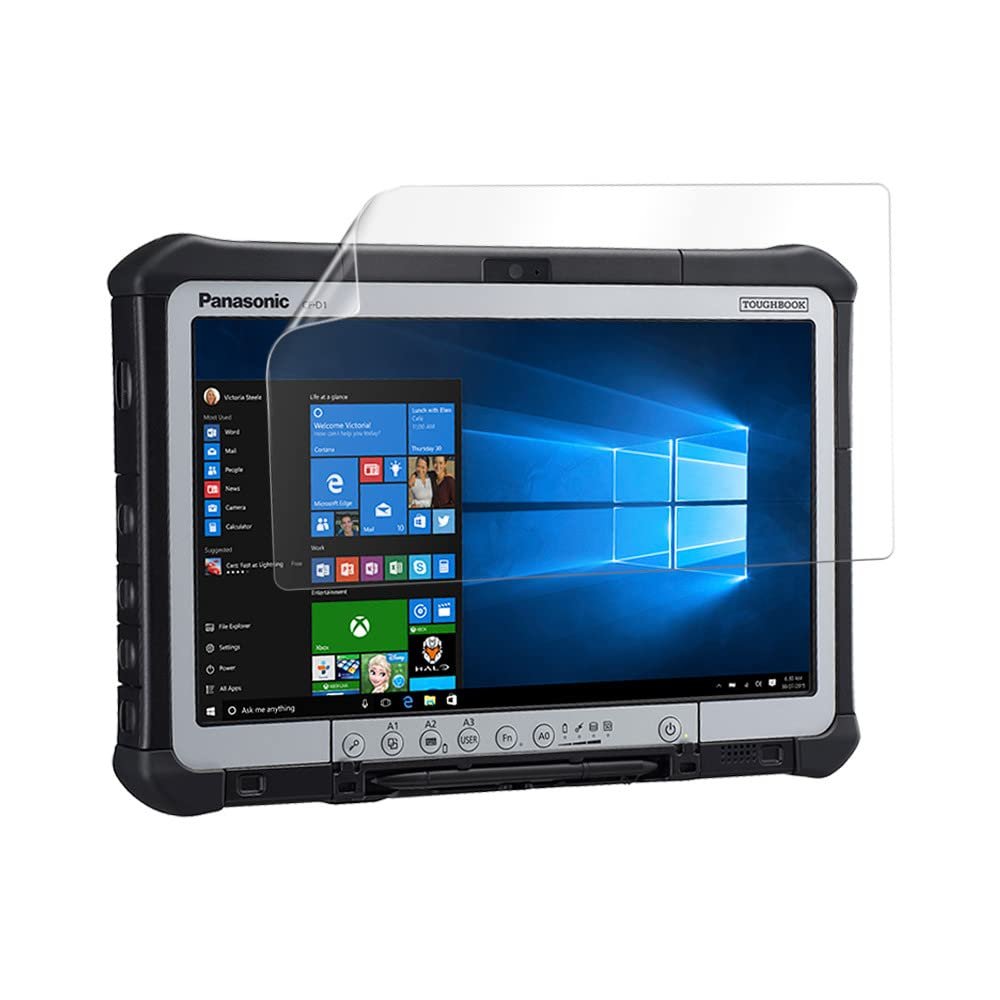 celicious Silk Mild Anti-Glare Screen Protector Film Compatible with Panasonic Toughpad CF-D1 [Pack of 2]