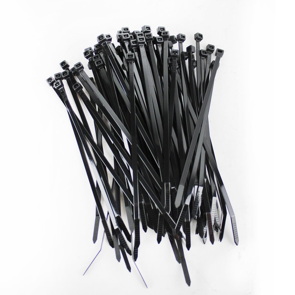 American Air Components XCT7BL Xpertek Cable Tie - UL - Black - 7.5" 50 lb 100 - Pack