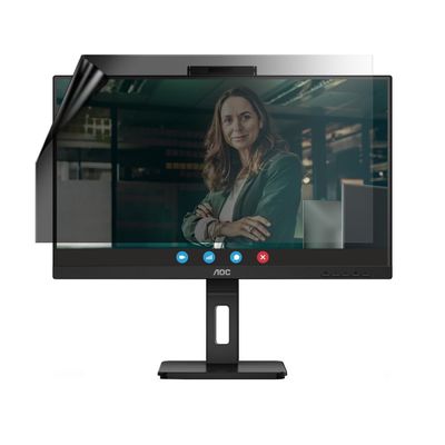 celicious Privacy Lite 2-Way Anti-Glare Anti-Spy Filter Screen Protector Film Compatible with AOC Monitor 24P3CW