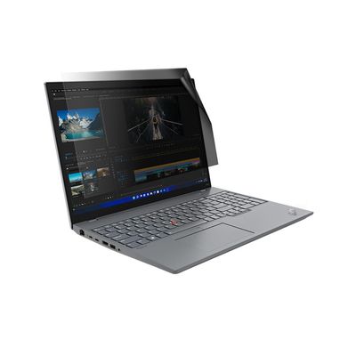 celicious Privacy Lite 2-Way Anti-Glare Anti-Spy Filter Screen Protector Film Compatible with Lenovo ThinkPad P16s Gen 2 (Touch)