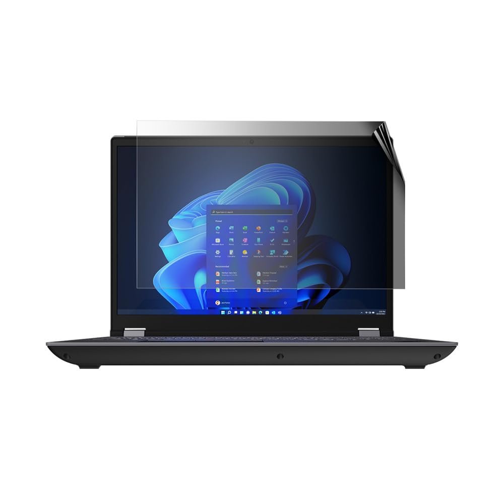 celicious Privacy 2-Way Anti-Spy Filter Screen Protector Film Compatible with Lenovo ThinkPad P16 Gen 1 (Touch)
