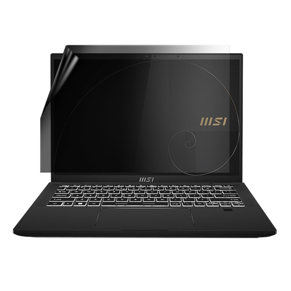 celicious Privacy Lite 2-Way Anti-Glare Anti-Spy Filter Screen Protector Film Compatible with MSI Summit E14 Evo A12M