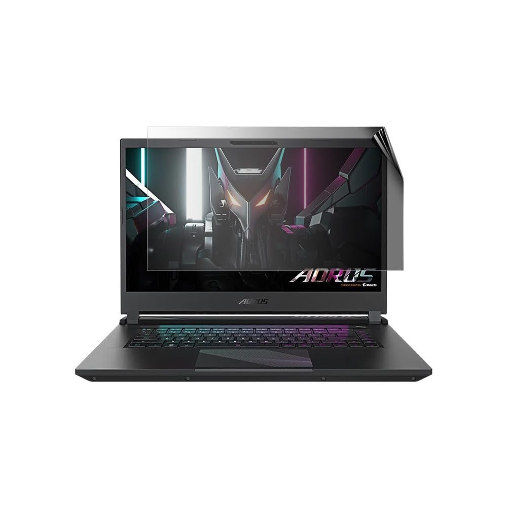 celicious Privacy 2-Way Anti-Spy Filter Screen Protector Film Compatible with Gigabyte Aorus 15 BSF (2023)