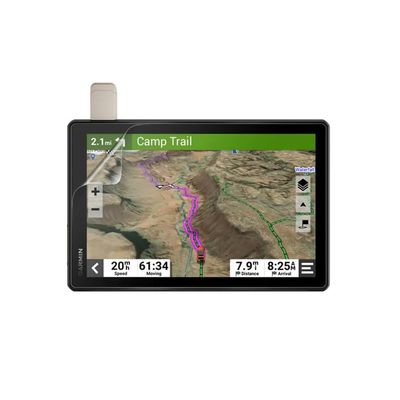 celicious Vivid Invisible Glossy HD Screen Protector Film Compatible with Garmin Tread XL Overland Edition [Pack of 2]