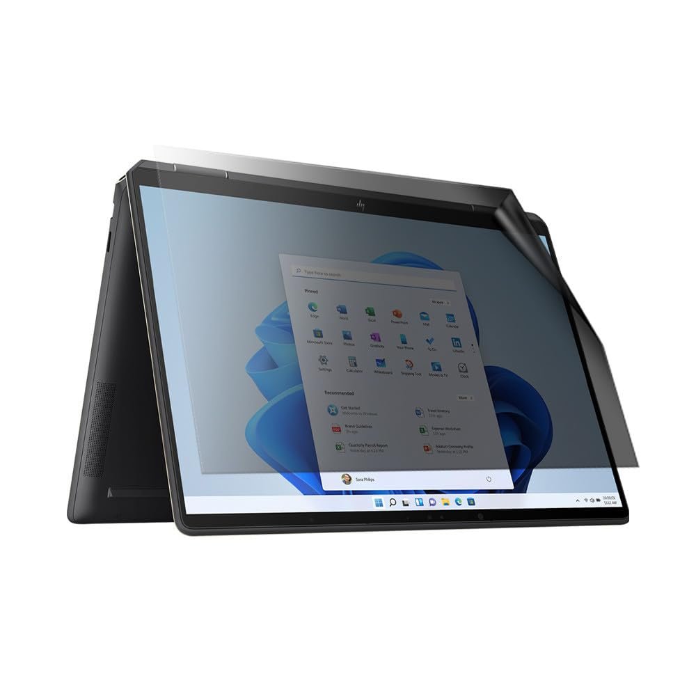 celicious Privacy Lite 2-Way Anti-Glare Anti-Spy Filter Screen Protector Film Compatible with HP Spectre x360 14 ef1000