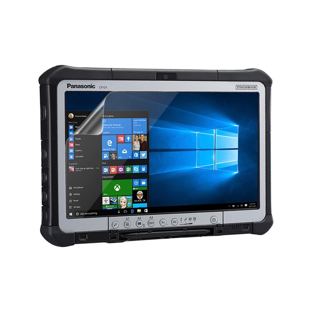 celicious Matte Anti-Glare Screen Protector Film Compatible with Panasonic Toughpad CF-D1 [Pack of 2]