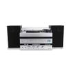 VICTOR Geneva 5-in-1 Music Center with Bluetooth, Remote, and Detached Speakers, Silver (VDTS-5400-SL) view 1