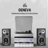 VICTOR Geneva 5-in-1 Music Center with Bluetooth, Remote, and Detached Speakers, Silver (VDTS-5400-SL) view 2