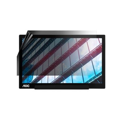 celicious Privacy Lite 2-Way Anti-Glare Anti-Spy Filter Screen Protector Film Compatible with AOC Monitor I1601P (15.6)
