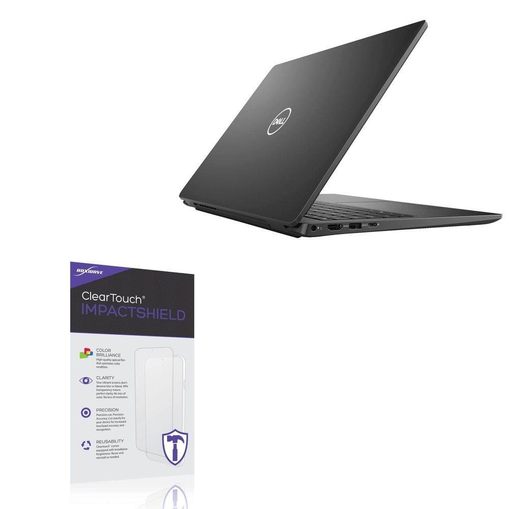 BoxWave Screen Protector Compatible with Dell Precision 3581 (15.6 in) - ClearTouch ImpactShield (2-Pack), Impenetrable Screen Protector Flexible Film