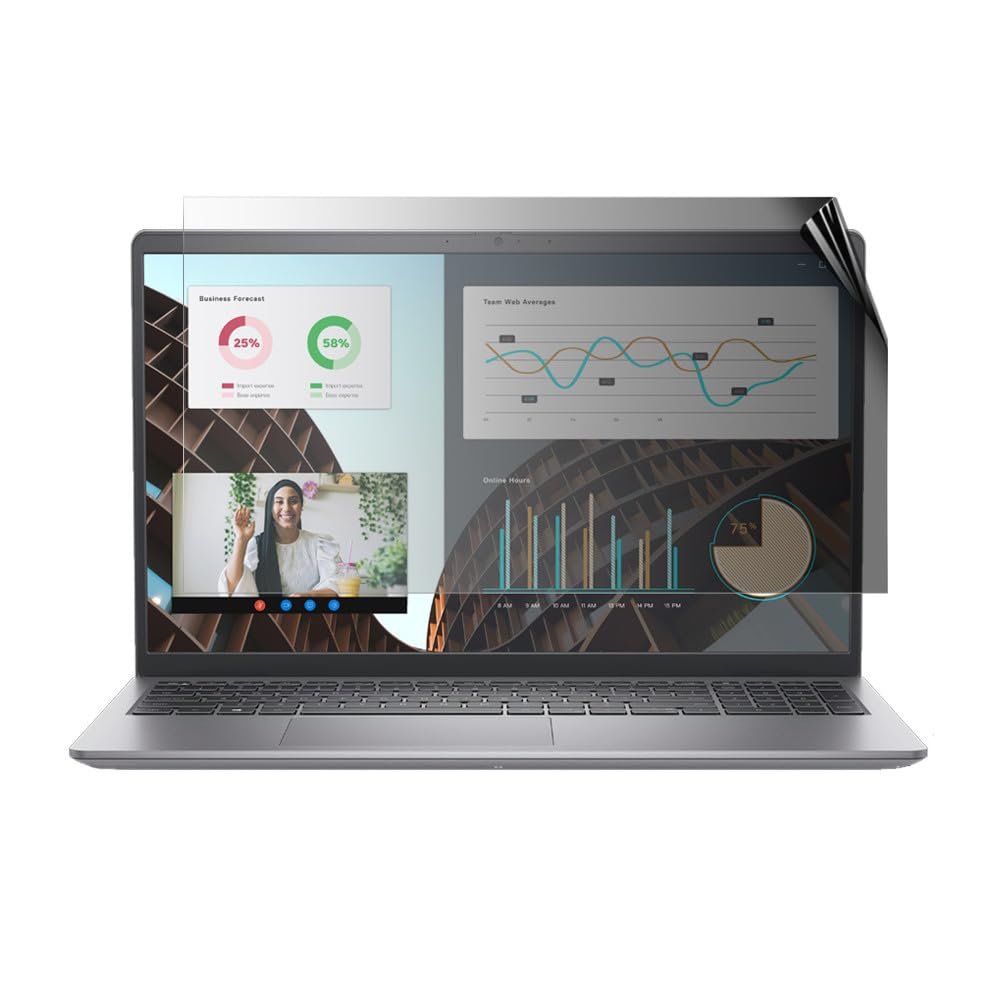 celicious Privacy 2-Way Anti-Spy Filter Screen Protector Film Compatible with Dell Vostro 15 3530