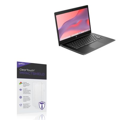 BoxWave Screen Protector Compatible with HP Fortis G11 Chromebook (14 in) - ClearTouch ImpactShield (2-Pack), Impenetrable Screen Protector Flexible Film