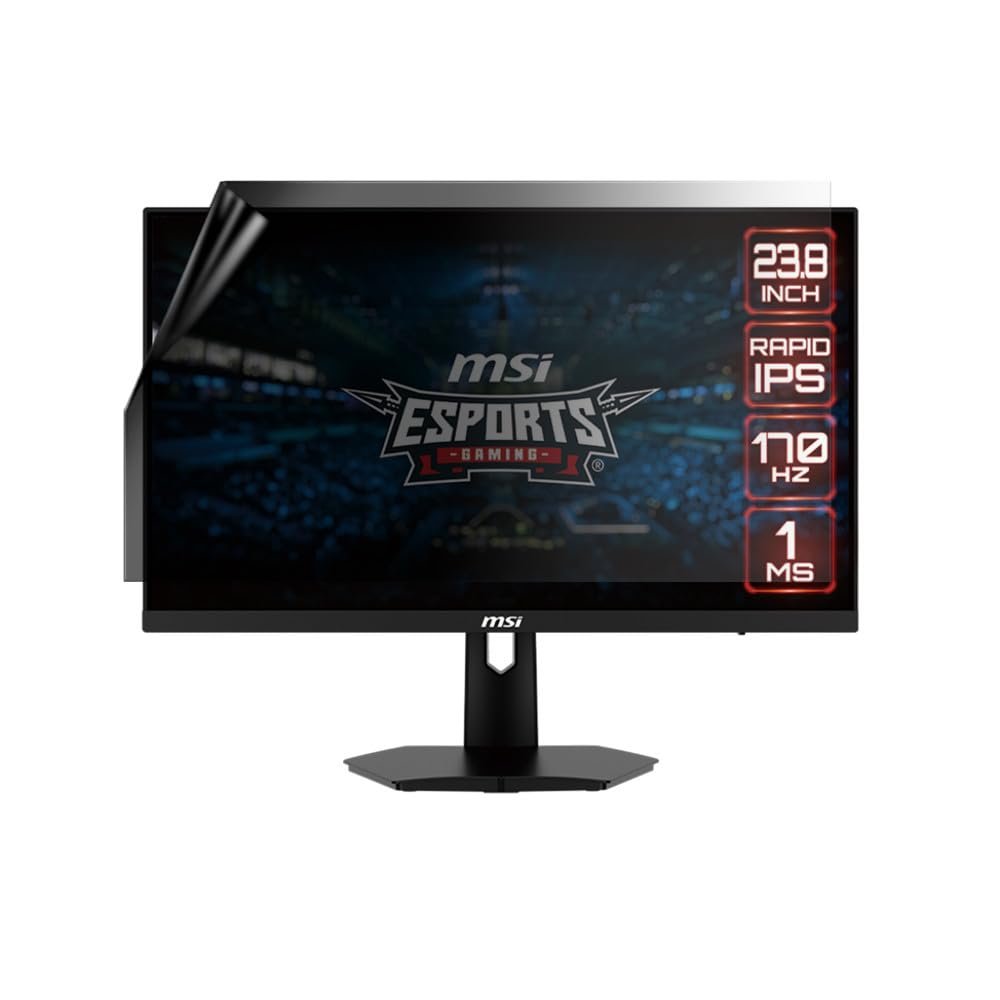 celicious Privacy Lite 2-Way Anti-Glare Anti-Spy Filter Screen Protector Film Compatible with MSI Monitor G244F