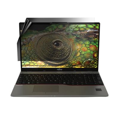 celicious Privacy Lite 2-Way Anti-Glare Anti-Spy Filter Screen Protector Film Compatible with Fujitsu Lifebook 15 U7512 (Non-Touch)