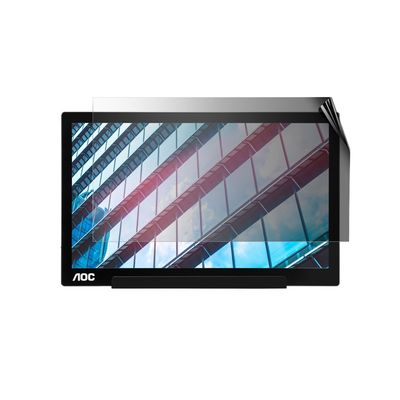 celicious Privacy 2-Way Anti-Spy Filter Screen Protector Film Compatible with AOC Monitor I1601P (15.6)