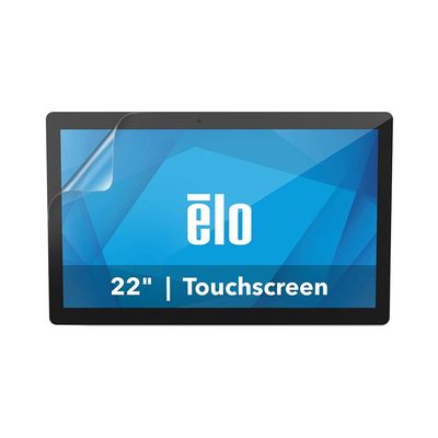 celicious Vivid Invisible Glossy HD Screen Protector Film Compatible with Elo I-Series 4 22 E390263 (Standard Model) [Pack of 2]
