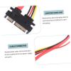 OSALADI 2pcs Power Supply Cable Extension Adapter Cable Power for Motherboard Connectors view 3