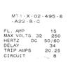 Carling Boat Circuit Breaker MT1-X-02-495-8-A22-B-C | 15A 32V - 250V view 4
