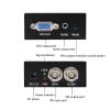 GOWENIC SDI to VGA Sound Converter Support 1080P for VGA SDI Display, SD HD 3G SDI to VGA Adapter with 3.5mm Output, with SDI Loop Out (US) view 3