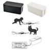 jojofuny Power Strip Organizer Box Large White Plastic Cord Management for Hiding Wires and Outlets Durable and Scratch Resistant for Use view 1