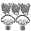 OSALADI Tripod Screw Mounting Kit 5pcs d Ring Camera Screws 1/4 Inch Quick Release Camera Mounting view 1