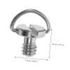 OSALADI Tripod Screw Mounting Kit 5pcs d Ring Camera Screws 1/4 Inch Quick Release Camera Mounting view 2