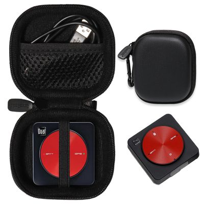 CaseSack Case for Dual Electronics XGPS150A, XGPS160 Multipurpose Universal 5 Device Bluetooth GPS Receiver with Wide Area Augmentation System