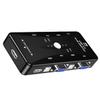 OSALADI Port USB Keyboard Mouse Sharing Printer Support Video Splitter for Efficient Multi-Computer Control Compact Design for Use view 1
