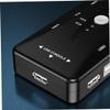 OSALADI Port USB Keyboard Mouse Sharing Printer Support Video Splitter for Efficient Multi-Computer Control Compact Design for Use view 4