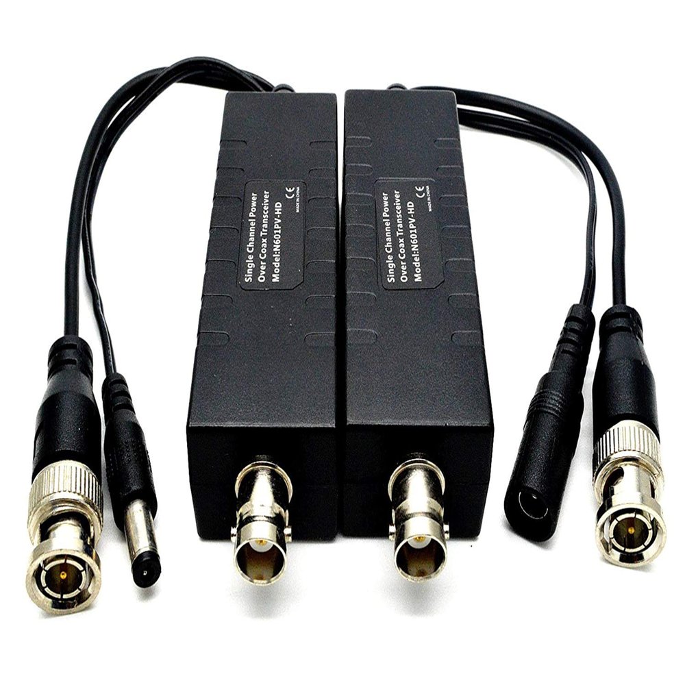 SPT 11-POC101: Single Channel Power Over Coax Transceiver (Up to 400 m) - 2 Pairs