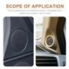 Anneome 2pcs Speaker Grille Car Accessories Speakers Metal Subwoofer Speaker Grills Subwoofer Mesh Speaker Waffle Protector Guards Subwoofer Grill Plastic Cap Square view 2