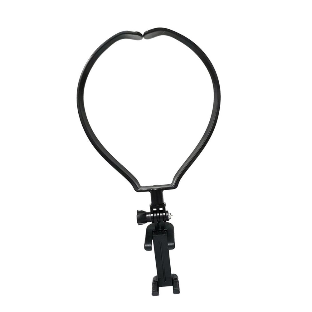 HOMSFOU Collar Neck-Hanging Selfie Video Stabilizer Cell Phone Stand Selfie Neck Holder Mount for Neck Hanging Mobile Holder Hands Neck Mount Neck Hanging Stabilizer Abs