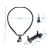 HOMSFOU Collar Neck-Hanging Selfie Video Stabilizer Cell Phone Stand Selfie Neck Holder Mount for Neck Hanging Mobile Holder Hands Neck Mount Neck Hanging Stabilizer Abs view 2