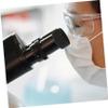 STOBOK 2pcs Microscope Eyepiece Covers Eye Protection Rubber Eye Guards Mask for Fatigue Relief view 2