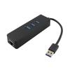 HOMSFOU Port USB Hub with Ethernet Adapter Mbps Network Connection for Pc Compatible with Laptops and Desktop Hot Swappable Energy Efficient Design view 2