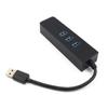 HOMSFOU Port USB Hub with Ethernet Adapter Mbps Network Connection for Pc Compatible with Laptops and Desktop Hot Swappable Energy Efficient Design view 4