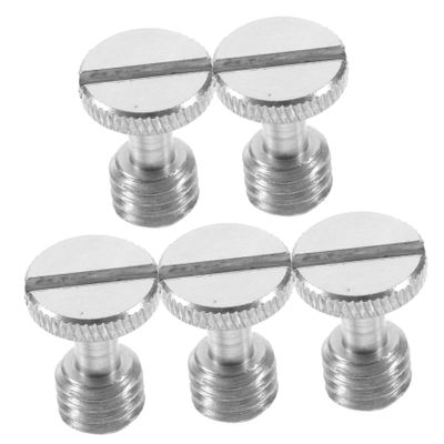 ARTIBETTER 5pcs Camera Mount Thumb Screw Mounting Screw Lens Quick Release Adapter Iron Material Tripod Mount Replacement