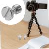 ARTIBETTER 5pcs Camera Mount Thumb Screw Mounting Screw Lens Quick Release Adapter Iron Material Tripod Mount Replacement view 2