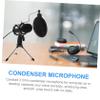 ETHZZLE Condenser Microphone for Pc Sound Studio Mic with Noise Reduction for Gaming Streaming Podcasting and Video Chats view 2