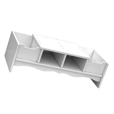 Hemoton Monitor Stand Riser Ergonomic Height Desk Organizer for Computer and Laptop Compact Design to Workspace and Reduce Neck Strain