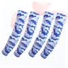 BESPORTBLE 2pairs Breathable Camouflage Arm Sleeves for Sun Lightweight Polyester Elbow Guards for Outdoor Activities Like Cycling and Fishing view 3