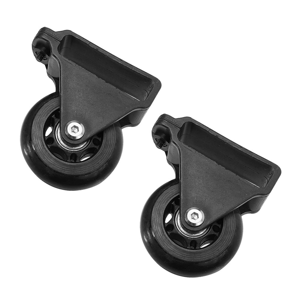 BESPORTBLE Aluminum Alloy Ladder Wheels Retractable Casters Wheels for Telescopic Ladders