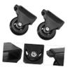 BESPORTBLE Aluminum Alloy Ladder Wheels Retractable Casters Wheels for Telescopic Ladders view 2