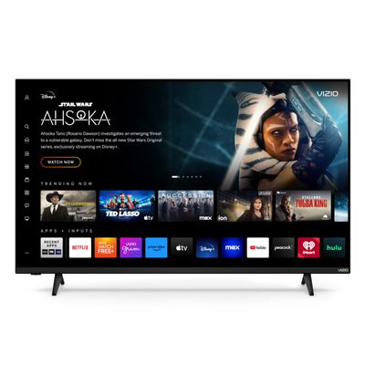 VIZIO 50-inch 4K UHD LED Smart TV w/Dolby Vision HDR, WiFi 6, Bluetooth Headphone Capable, Apple AirPlay, Google Cast Built-in (V4K50M-08, New)