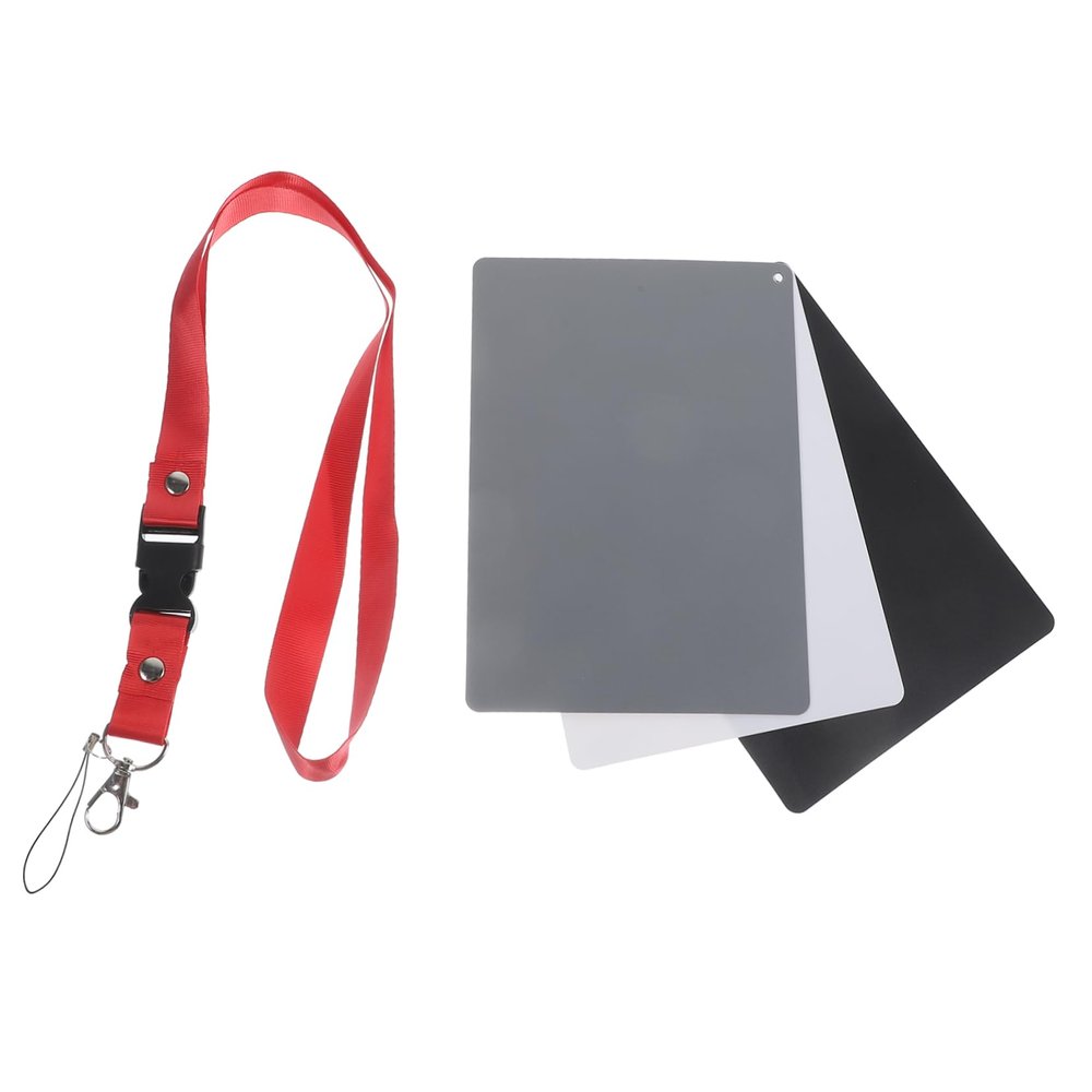 KICHOUSE Photography Tool Large Straps for White Balance Exposure and Balance Calibration for Professional Cameras